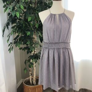 Joie S Dress Silver Sparkle Holiday Cocktail D
